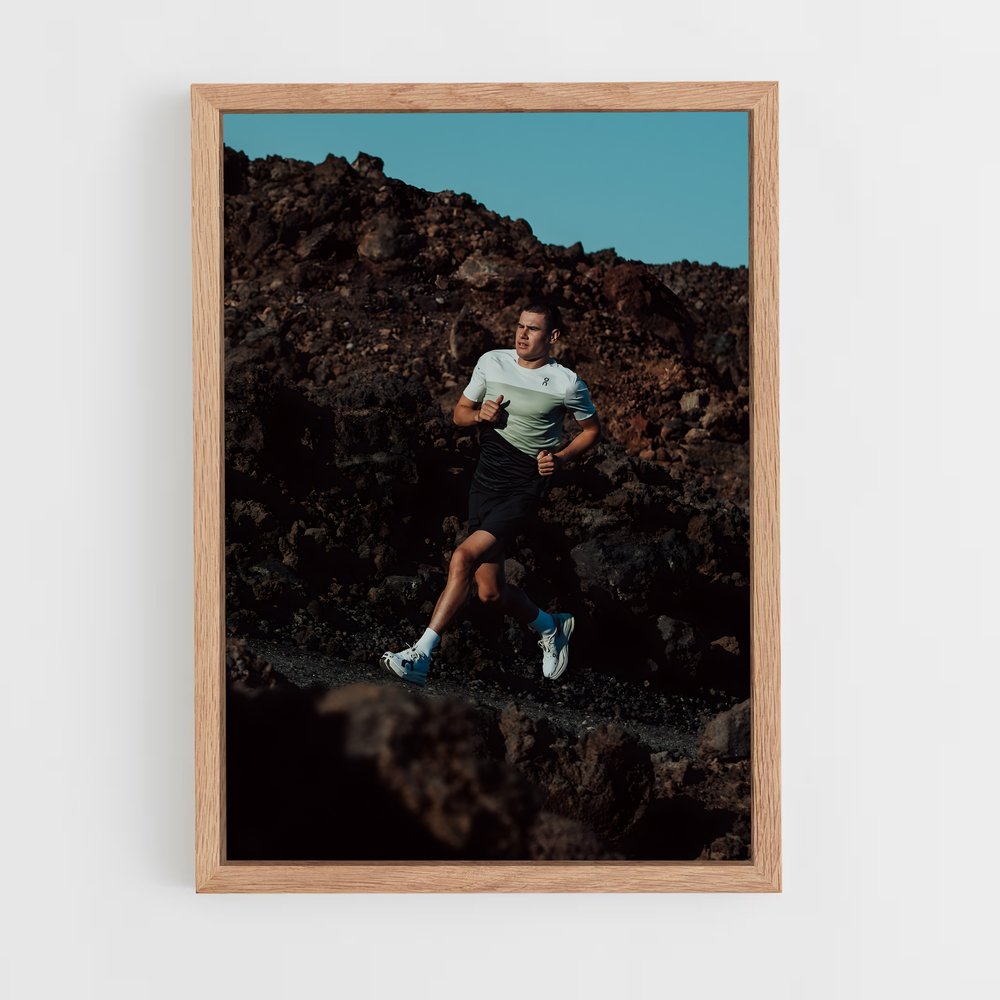 Poster Trail Running – affiche Athlétisme (vue 4)
